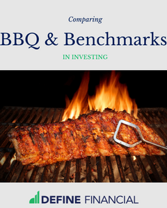 Using BBQ and beer to explain benchmarks in investing.